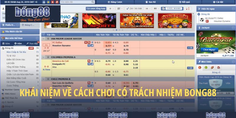 Khái niệm về cách chơi có trách nhiệm Bong88