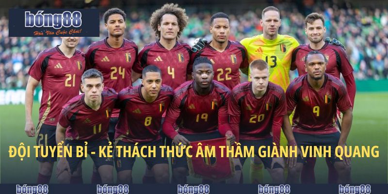 Đội tuyển bỉ - kẻ thách thức âm thầm giành vinh quang