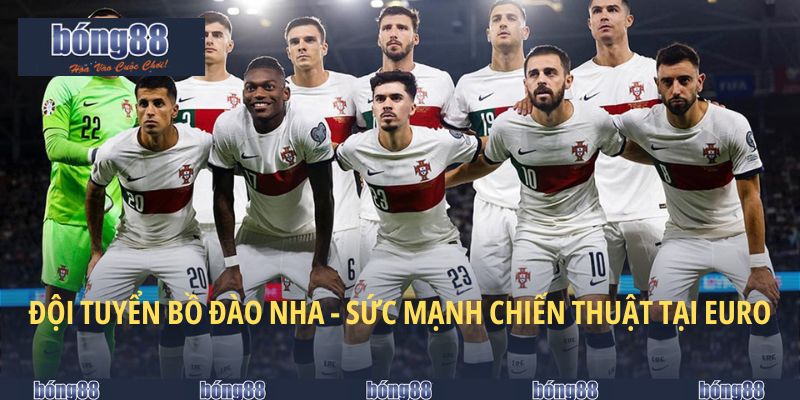 đội tuyển bồ đào nha - sức mạnh chiến thuật tại euro